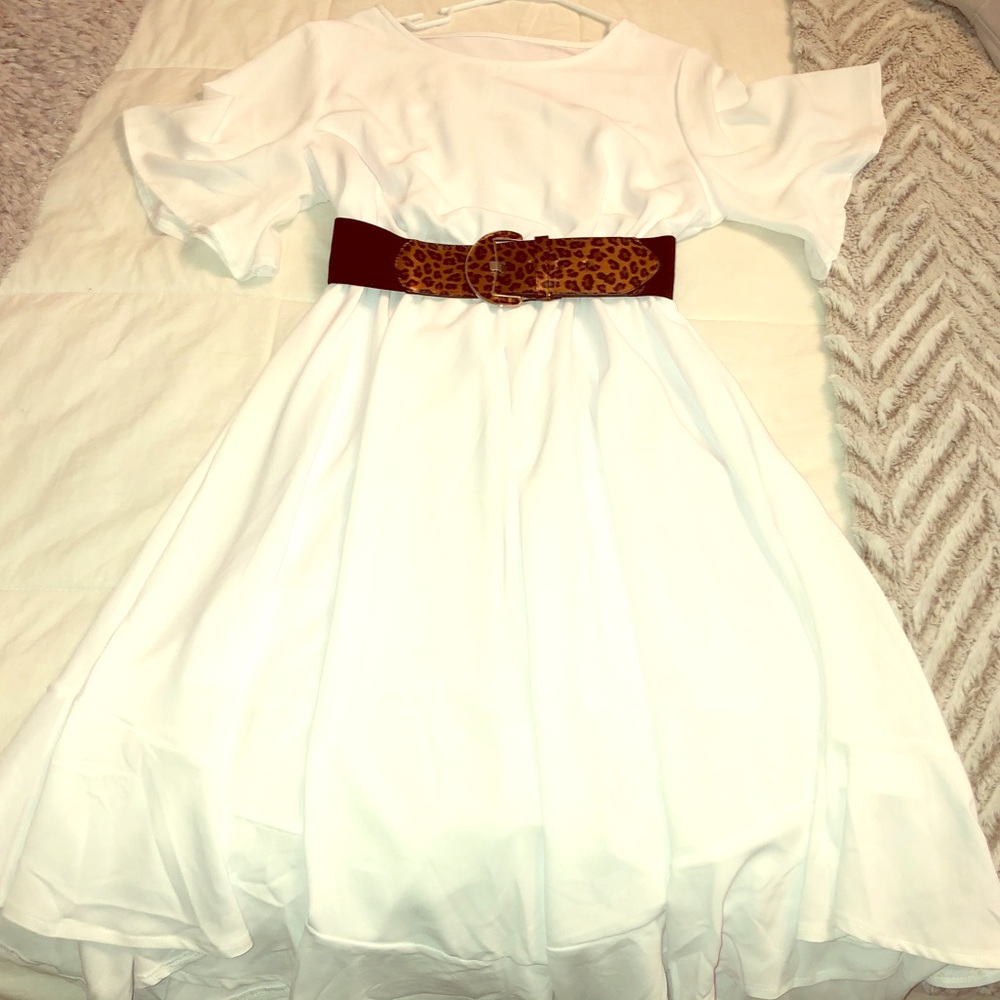 White dress